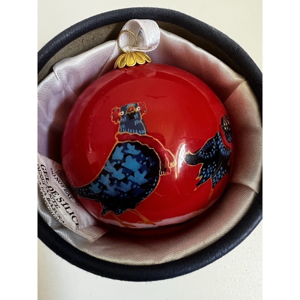 Dillard's 12 Days of Christmas‎ Four Calling Birds Ornament In Box 2010
